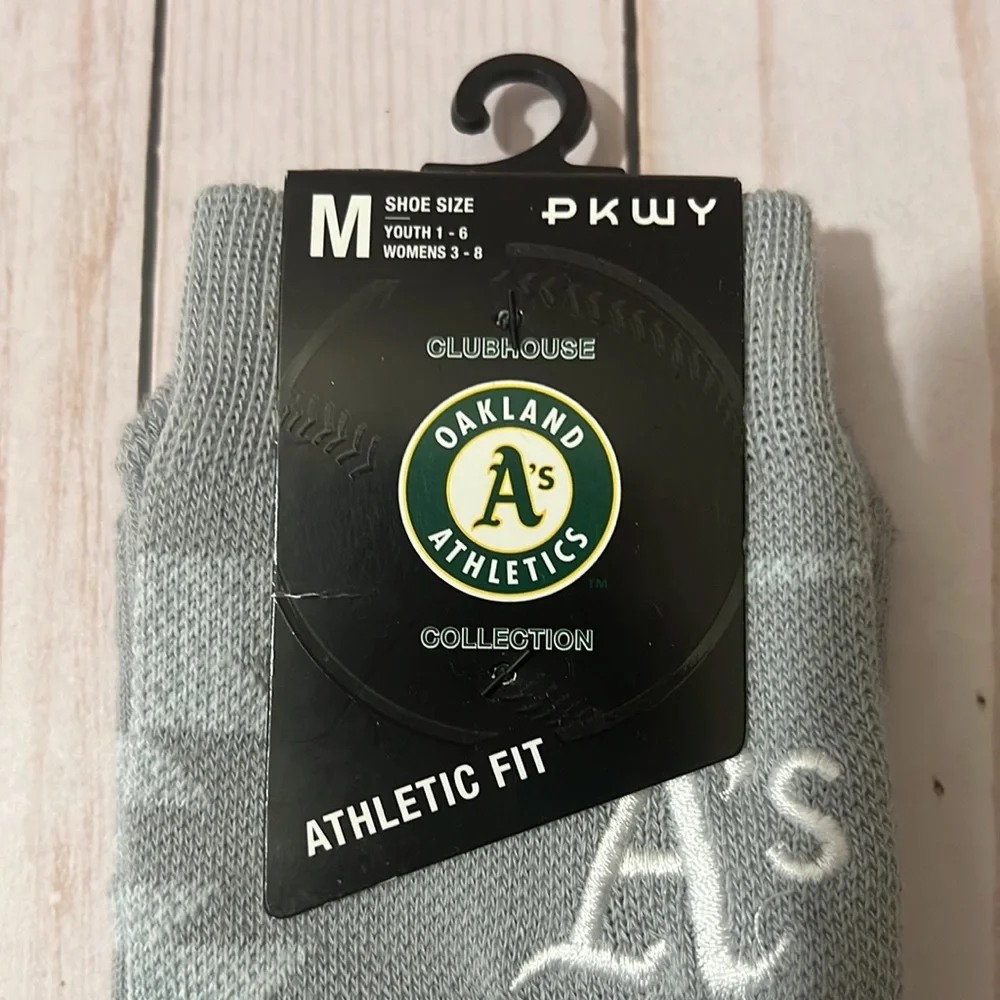 Youth Baseball Oakland A’s Socks (1 pair)